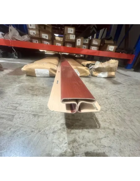 Siding PVC Perfil H Nogal 380*3 a 2mm