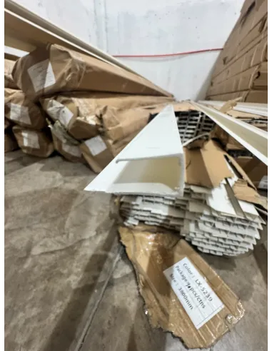 Cielo PVC Perfil J Blanco 380*2 a 1mm