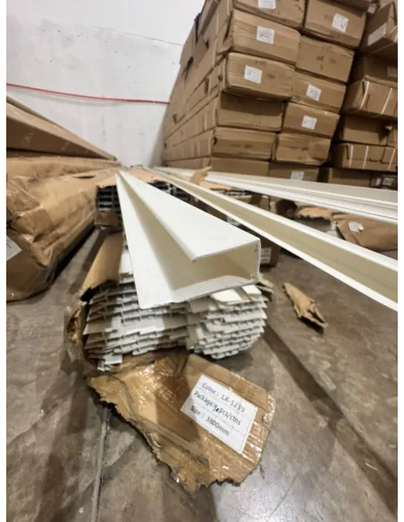 Cielo PVC Perfil J Blanco 380*2 a 1mm