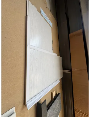 Cielo PVC Perfil Inicio/Fin Blanco 380*3 a 1mm
