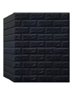 Pack 10 Láminas Papel Mural Negro 77*70 a 3mm