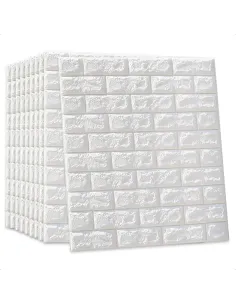 Pack 10 Láminas Papel Mural Blanco 77*70 a 3mm