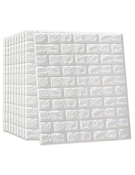 Pack 10 Láminas Papel Mural Blanco 77*70 a 3mm