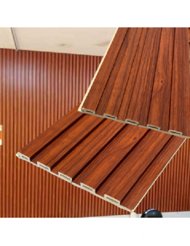 WPC Wall Panel Interior Slim - Caoba