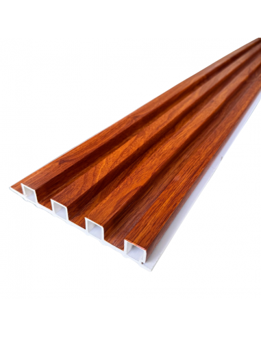 WPC Wall Panel Interior Clásico - Caoba