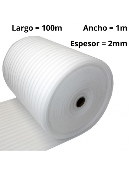 Rollo Espuma Niveladora 100m2*2mm