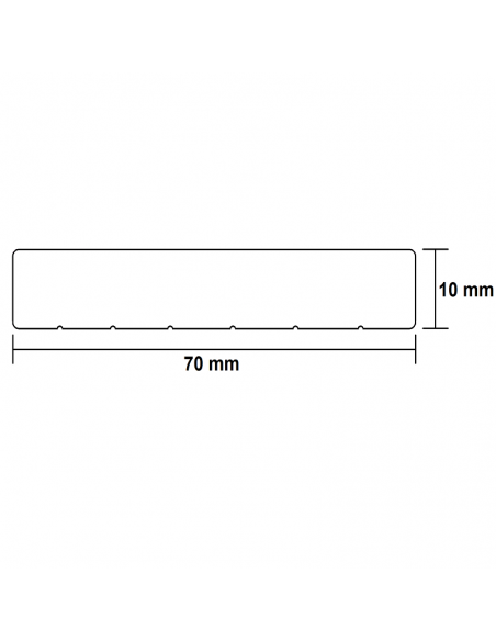 Cortavista Negro 220*7 a 10mm (Caja 10Unid)